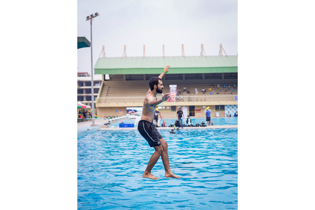Navin on Water